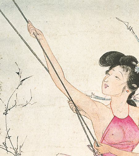 霞浦-胡也佛的仕女画和最知名的金瓶梅秘戏图
